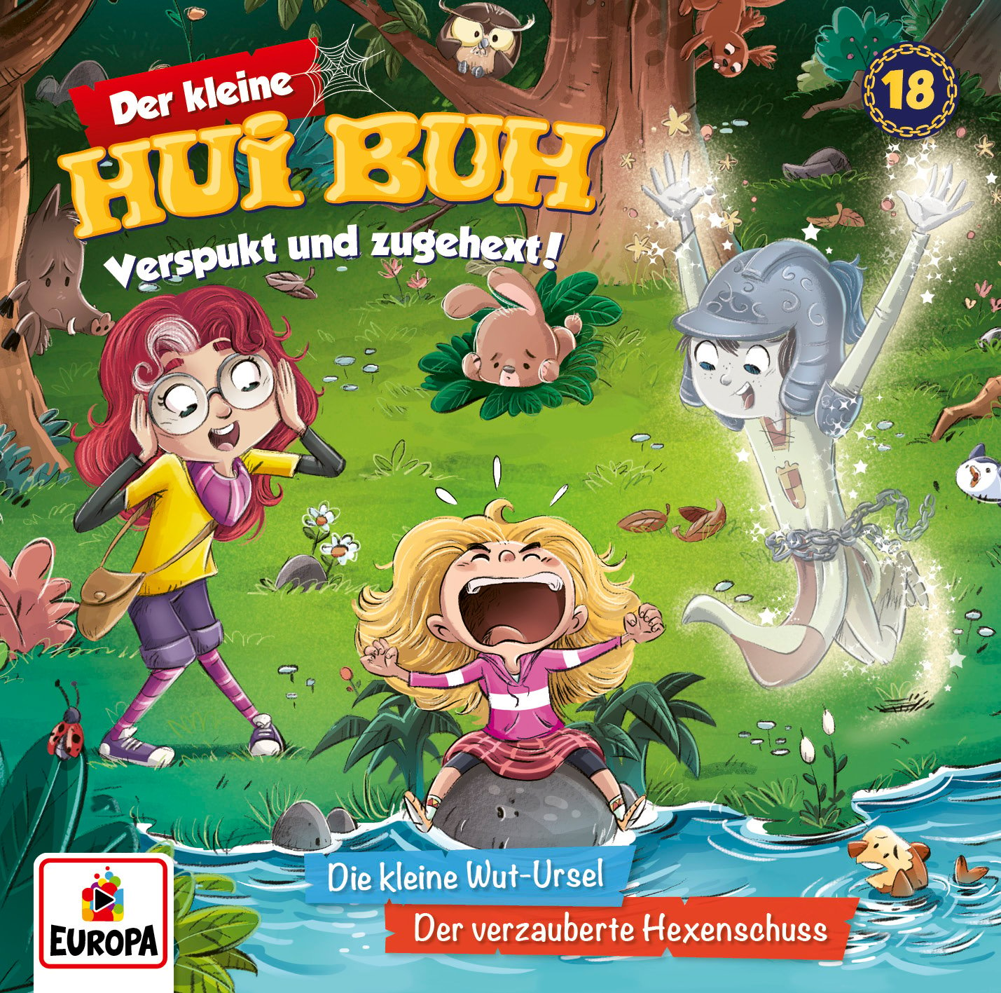 Der kleine Hui Buh 18: Die kleine Wut-Ursel / Der verzauberte Hexenschuss