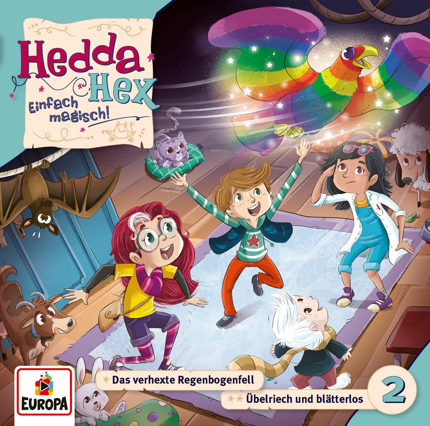 Hedda Hex 02: Das verhexte Regenbogenfell/ Übelriech und blätterlos